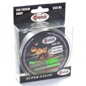 Captain Cavalier Strong 300 mt Beyaz 0.30 mm Monofilament Misina