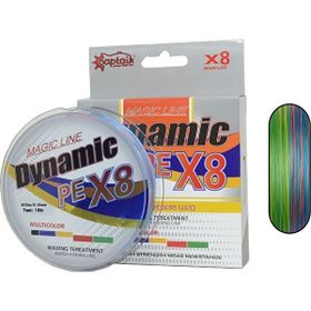 Captain Dynamic PE 8 300 mt 0.25 mm Multi Color Örgü İp Misina