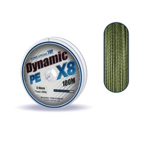 Captain Dynamic PE 8X 100 mt Yeşil 1.00 mm Örgü İp Misina