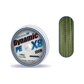 Captain Dynamic PE 8X 100 mt Yeşil 1.00 mm Örgü İp Misina