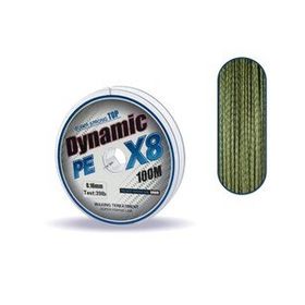 Captain Dynamic Soft Pe 8 Örgü İp 100 mt Yeşil 0.16 mm Misina