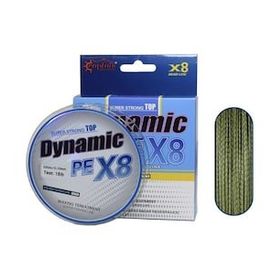 Captain Dynamic Soft PE 8 Örgü Spin İp Misina 150 mt Yeşil 0.20 mm Örgü İp Misina