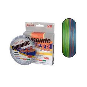 Captain Dynamic Soft PE 8 Spin 150 mt Multi Color 0.18 mm Örgü İp Misina