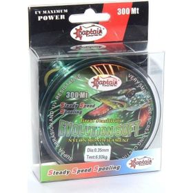 Captain Evolution Soft 300 mt Yeşil 0.40 mm Monofilament Misina