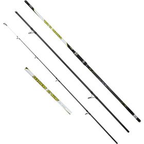 Captain Feathers GT 420 cm 130-260 gr Atarlı Karbon 3 Parça Surf Kamış