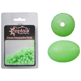 Captain Glow 100'lü 5 mm Boncuk Oval Çapari ve Takım Boncuğu