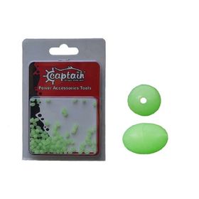 Captain Glow 100'lü 5 mm Boncuk Oval Çapari ve Takım Boncuğu