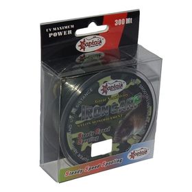 Captain İron Carp 300 mt Kamuflaj 0.28 mm Monofilament Misina