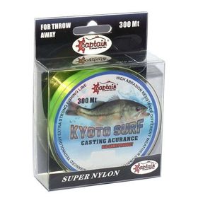 Captain Kyoto Surf 300 mt Sarı 0.33 mm Monofilament Misina