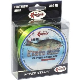 Captain Kyoto Surf 300 mt Sarı 0.40 mm Monofilament Misina