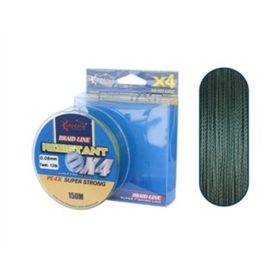 Captain Resistant Braid Line X4 150 m Green İp Olta Misina