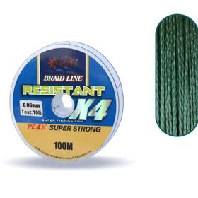 Captain Resistant Pe 4 Kat İp 100 mt Yeşil 0.06 mm Misina