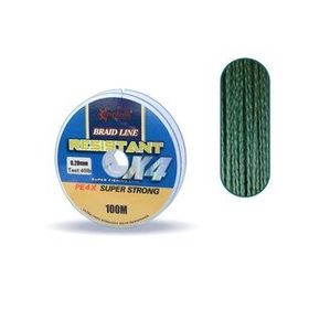 Captain Resistant Pe 4 Kat İp 100 mt Yeşil 0.20 mm Misina