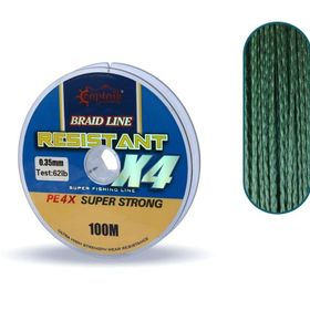 Captain Resistant Pe 4 Kat İp 100 mt Yeşil 0.35 mm Misina