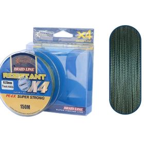 Captain Resistant Pe 4 Kat Spin İp 150 mt Yeşil 0.23 mm Misina