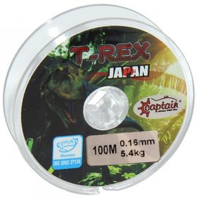 Captain TRex 100 mt Beyaz 0.16 mm Monofilament Misina
