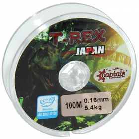 Captain TRex 100 mt Beyaz 0.16 mm Monofilament Misina