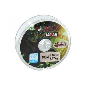 Captain TRex 100 mt Beyaz 0.20 mm Monofilament Misina