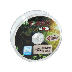 Captain TRex 100 mt Beyaz 0.20 mm Monofilament Misina