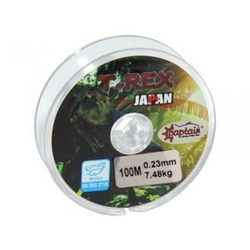 Captain TRex 100 mt Beyaz 0.23 mm Monofilament Misina