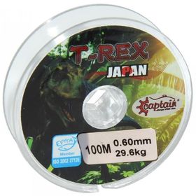 Captain TRex 100 mt Beyaz 0.23 mm Monofilament Misina
