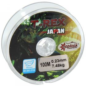 Captain TRex 100 mt Beyaz 0.23 mm Monofilament Misina