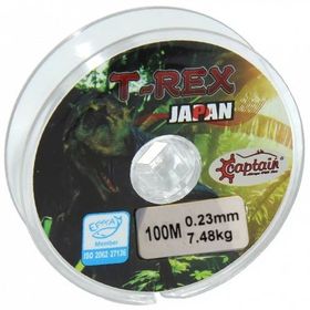 Captain TRex 100 mt Beyaz 0.23 mm Monofilament Misina