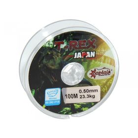 Captain TRex 100 mt Beyaz 0.50 mm Monofilament Misina