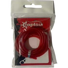 Captain Tube 2 mt Kırmızı 1.5 mm Silikon Hortum
