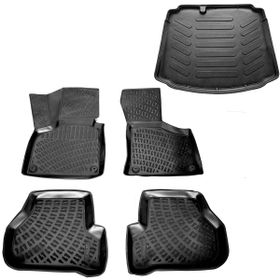 Caraks Audi A3 HB 2003-2012 Arası 3D Bagaj Havuzu ve Havuzlu Paspas