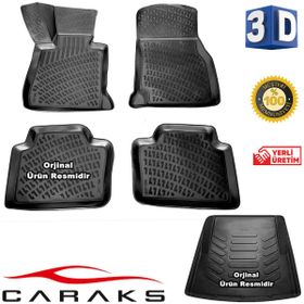 Caraks Bmw E90 3 Serisi 2005-2011 Arası 3D Bagaj Havuzu ve Havuzlu Paspas
