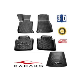Caraks Bmw E90 3 Serisi 2005-2011 Arası 3D Bagaj Havuzu ve Havuzlu Paspas