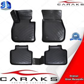 Caraks BMW X1 2015 Sonrası 3D Siyah Havuzlu Paspas