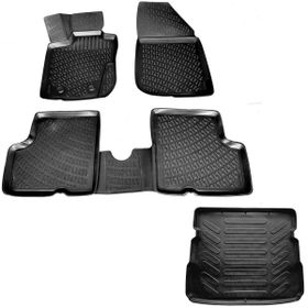 Caraks Dacia Duster 4x4 2010-2018 Arası 3D Bagaj Havuzu ve Havuzlu Paspas