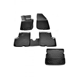 Caraks Dacia Duster 4x4 2010-2018 Arası 3D Bagaj Havuzu ve Havuzlu Paspas
