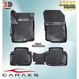 Caraks Eclipse Cross 2018 Sonrası 3D Havuzlu Paspas
