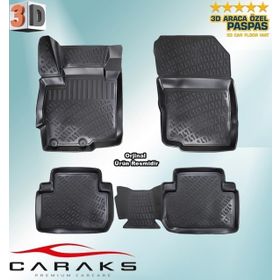 Caraks Eclipse Cross 2018 Sonrası 3D Havuzlu Paspas