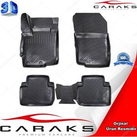 Caraks Eclipse Cross 2018 Sonrası 3D Havuzlu Paspas