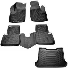 Caraks Fiat Doblo 1 2000-2010 3D Bagaj Havuzu ve Havuzlu Paspas