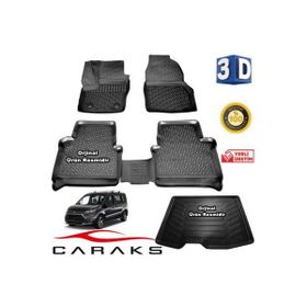 Caraks Ford Connect 2015-2021 3D Bagaj Havuzu ve Havuzlu Paspas