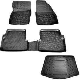 Caraks Ford Focus 2 HB 2005-2011 3D Bagaj Havuzu ve Havuzlu Paspas