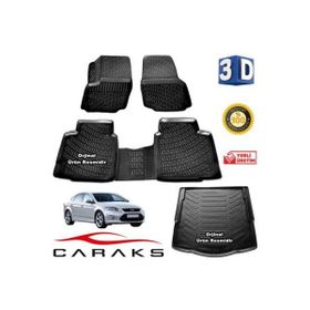 Caraks Ford Mondeo 2007-2013 3D Bagaj Havuzu ve Havuzlu Paspas