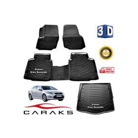 Caraks Ford Mondeo 2007-2013 3D Bagaj Havuzu ve Havuzlu Paspas