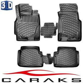 Caraks Honda CRV 1995-2001 Arası Siyah 3D Havuzlu Paspas