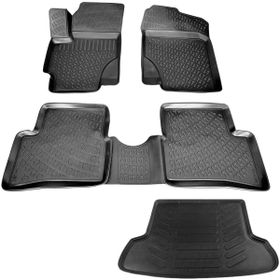 Caraks Hyundai Accent Era 2005-2012 Arası 3D Bagaj Havuzu ve Havuzlu Paspas