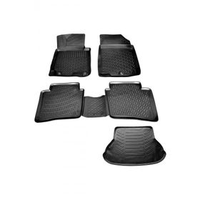 Caraks Hyundai Elantra 2011-2015 Arası 3D Bagaj Havuzu ve Havuzlu Paspas