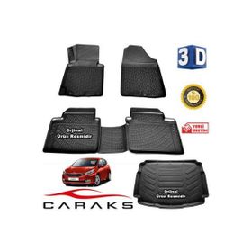Caraks Kia Ceed 2012-2017 3D Bagaj Havuzu ve Havuzlu Paspas