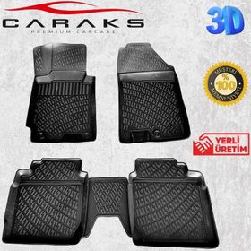 Caraks Kia Ceed STW 2007-2012 Arası Siyah 3D Havuzlu Paspas