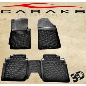 Caraks Kia Ceed STW 2007-2012 Arası Siyah 3D Havuzlu Paspas