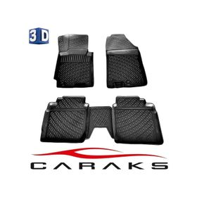 Caraks Kia Ceed STW 2007-2012 Arası Siyah 3D Havuzlu Paspas